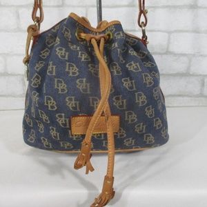 Dooney & Bourke Denim Signature Shoulder Bag